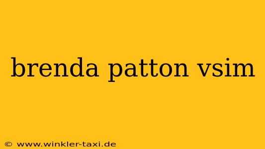 brenda patton vsim