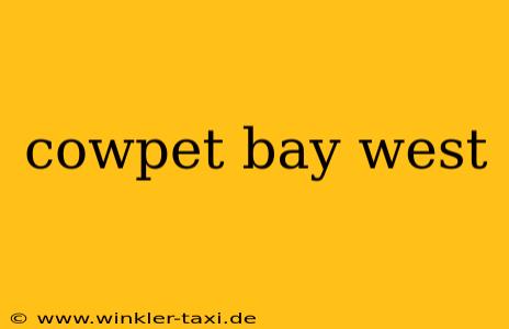 cowpet bay west