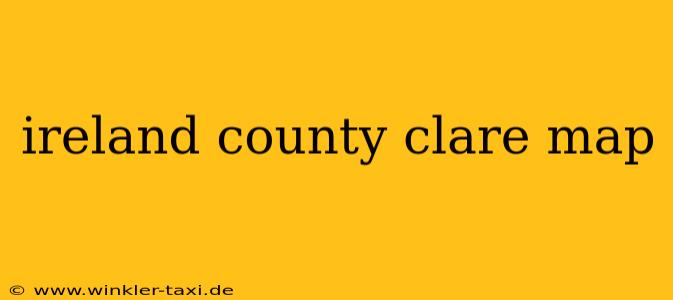 ireland county clare map