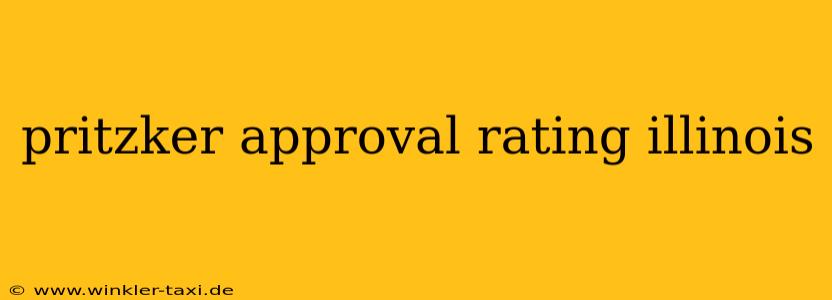 pritzker approval rating illinois