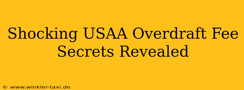 Shocking USAA Overdraft Fee Secrets Revealed