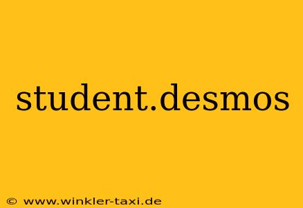 student.desmos